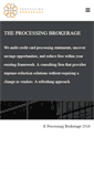 Mobile Screenshot of processingbrokerage.com